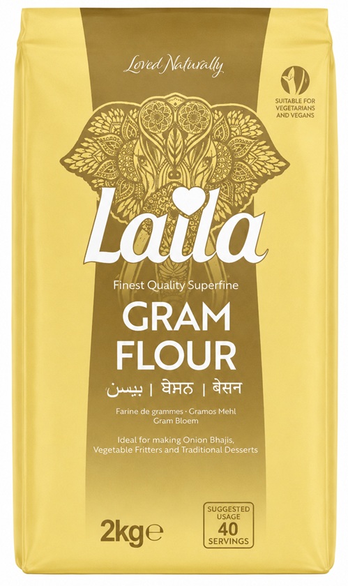 LAILA GRAM FLOUR 6X2KG (SURYA)