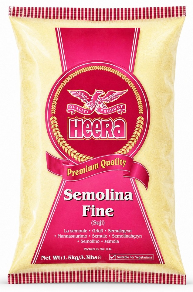HEERA SEMOLINA FINE 6X1.5KG