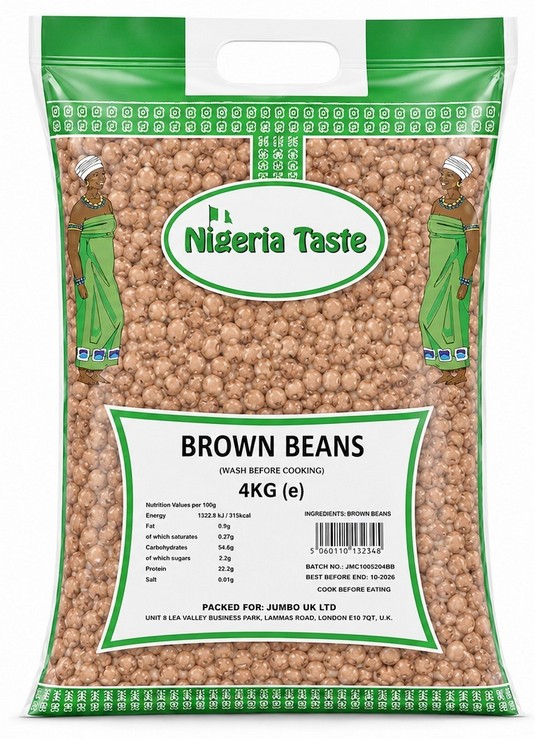 NT BROWN BEANS 5X4KG