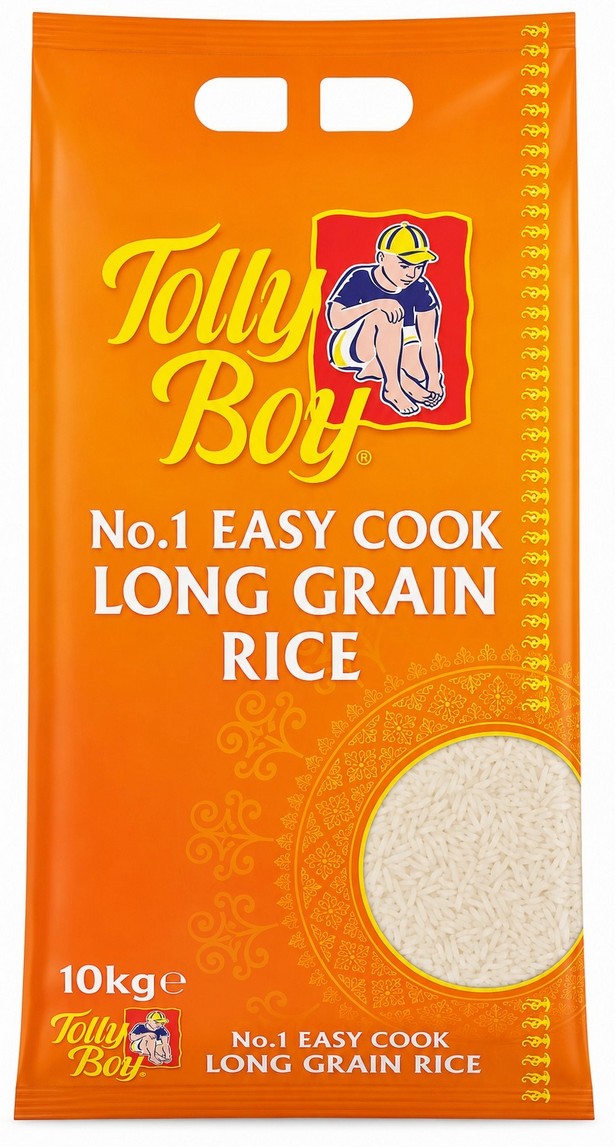 TOLLY BOY EASY COOK RICE 10KG