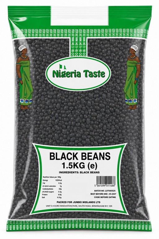 NT BLACK BEANS 10X1.5KG