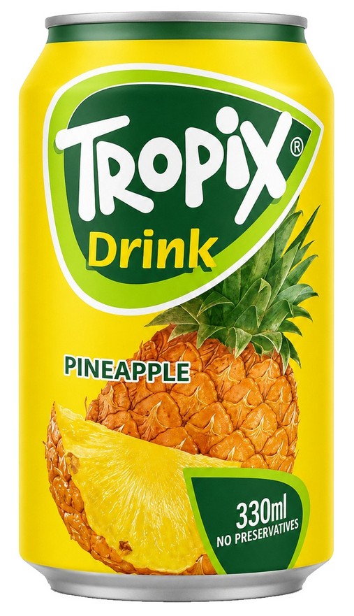 TROPIX DRINK PINEAPPLE 24X330ML