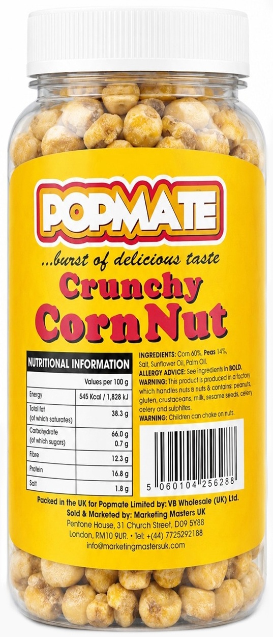 POPMATE CRUNCHY CORN NUT 20X140G