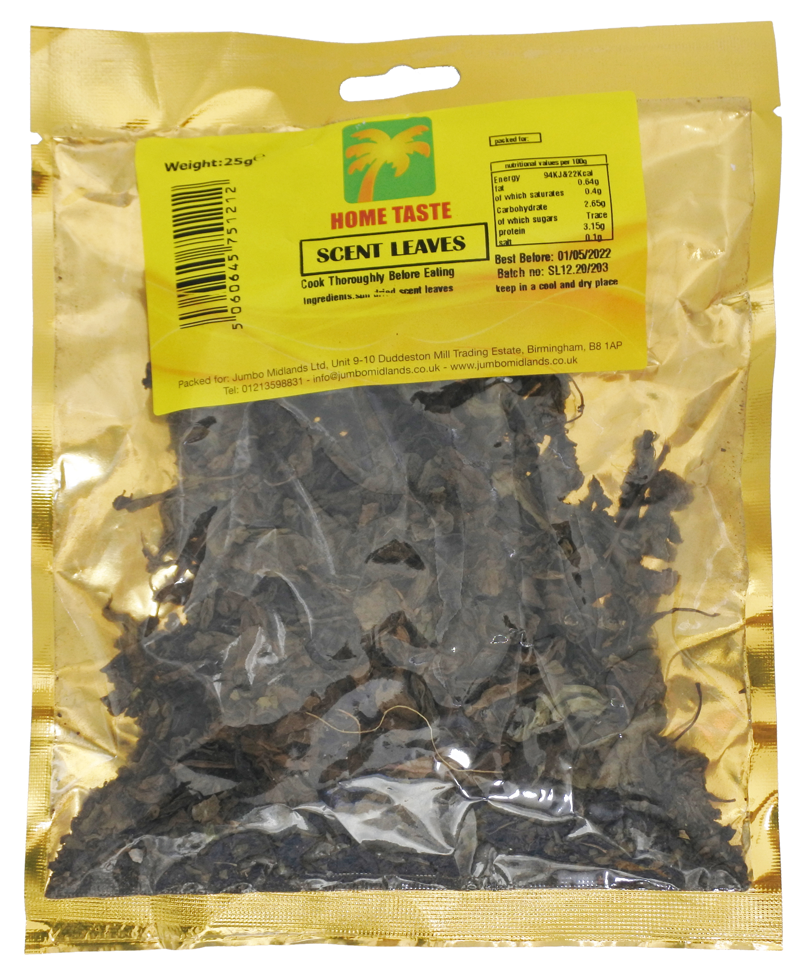 HT SCENT LEAVES (DRIED) 10X25G