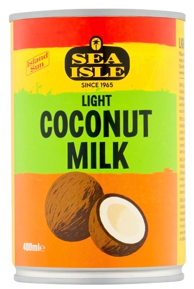 SEA ISLE LIGHT COCONUT MILK 12X400ML