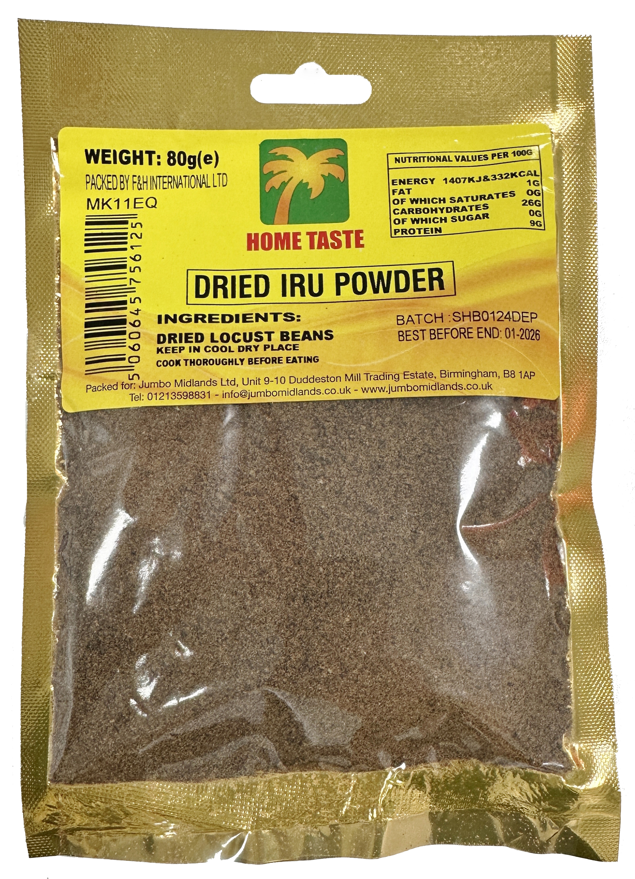HT DRIED IRU POWDER 10X80G