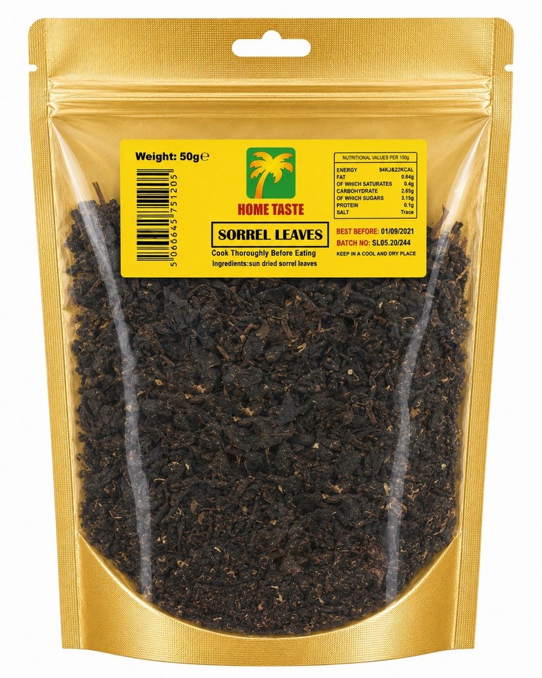 HT SORREL LEAVES (DRIED) 10X50G