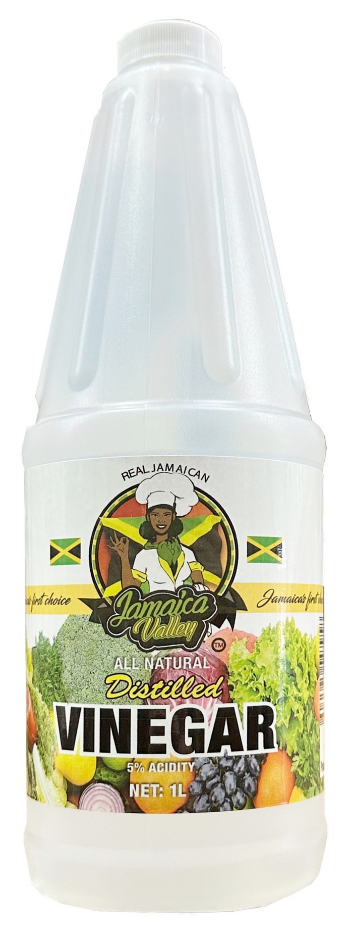 JAMAICA VALLEY DISTILLED VINEGAR 12X1L