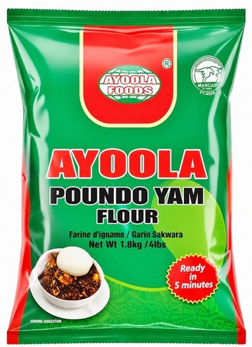 AYOOLA POUNDED YAM 10X1.8KG