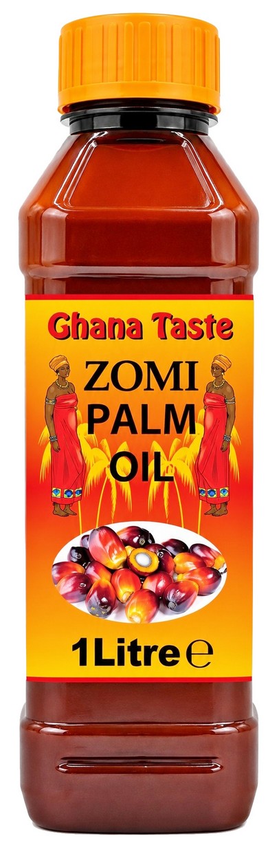 GHANA TASTE ZOMI PALM OIL 12X1L