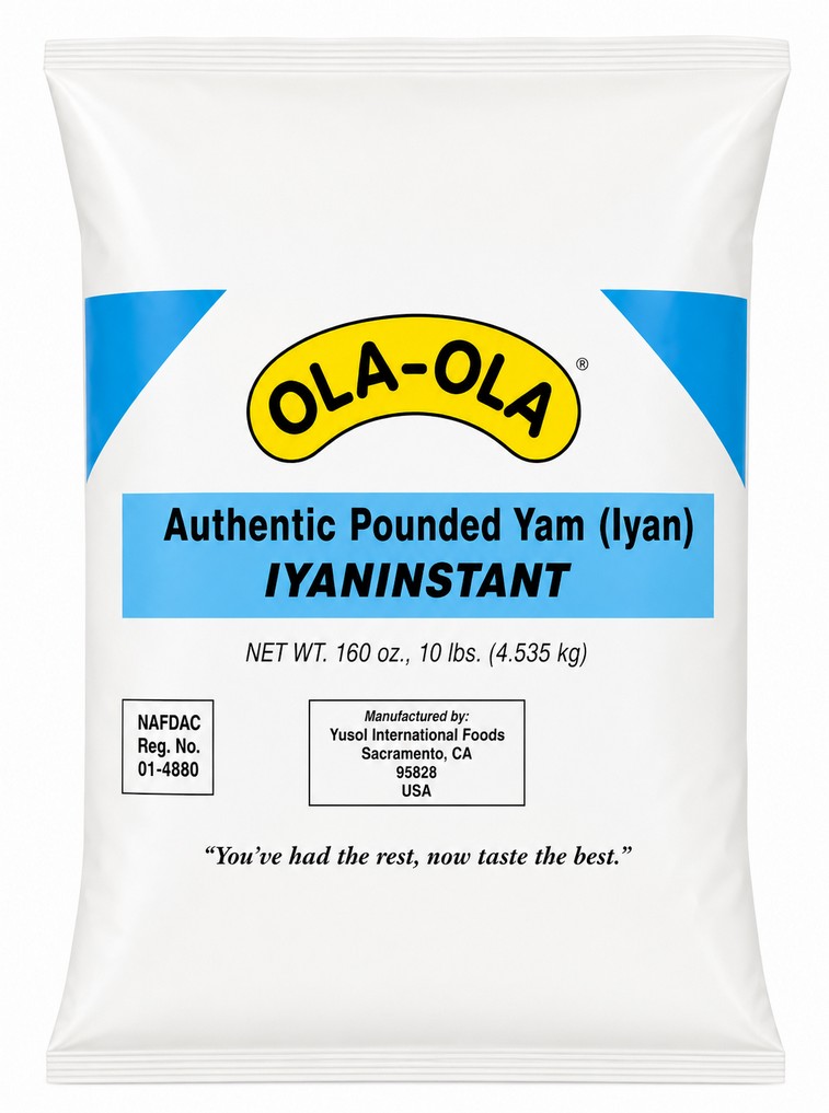 OLA-OLA POUNDED YAM 4X4.5KG