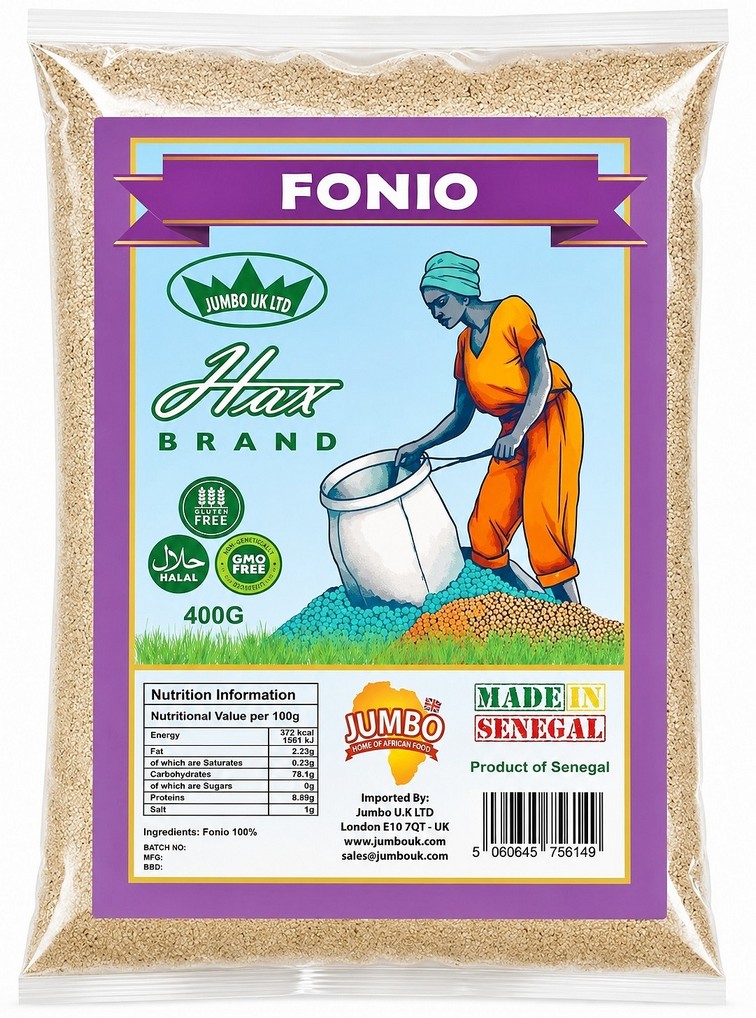 HAX BRAND FONIO 20X400G
