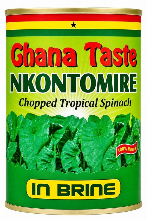 GHANA TASTE CHOPPED SPINACH (NKONTOMIRE) 12X400G