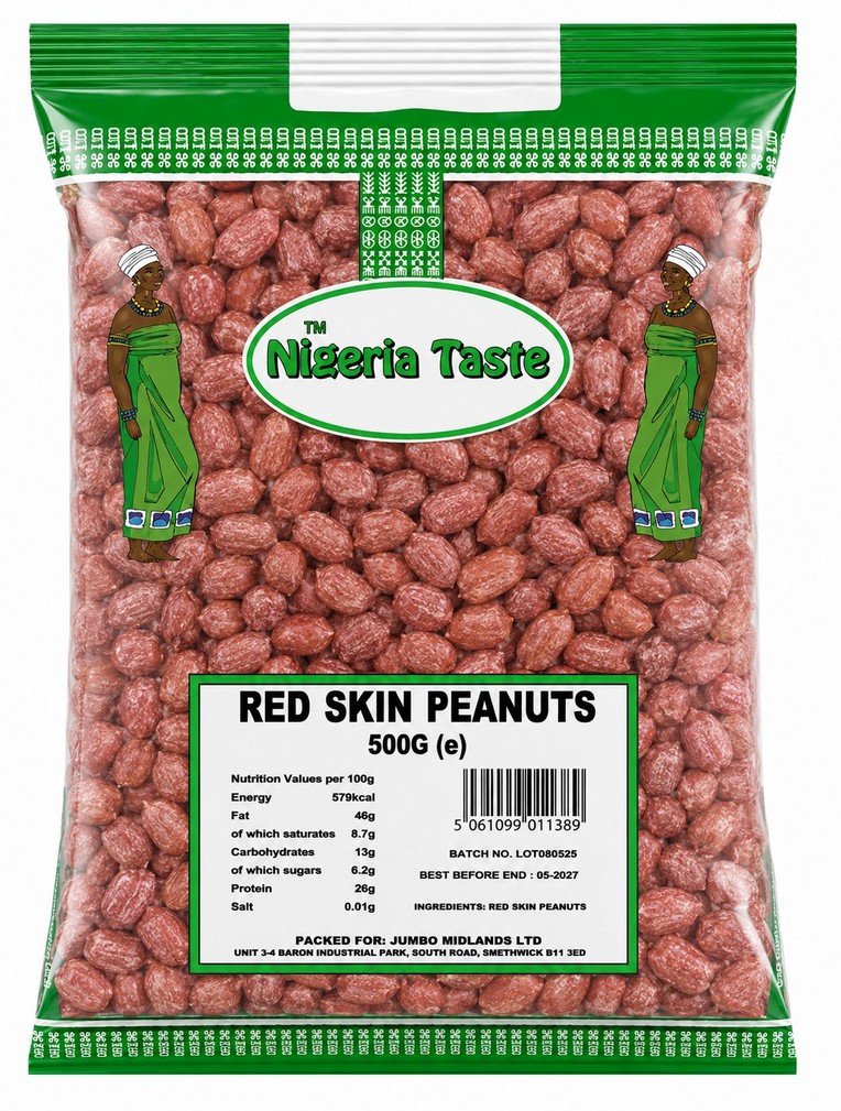 NT RED SKIN PEANUTS 20X500G