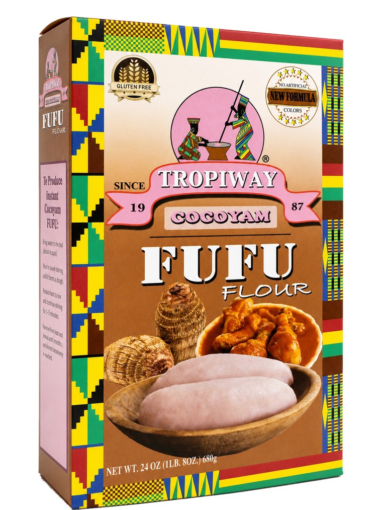 TROPIWAY COCOYAM FUFU FLOUR 24X681G