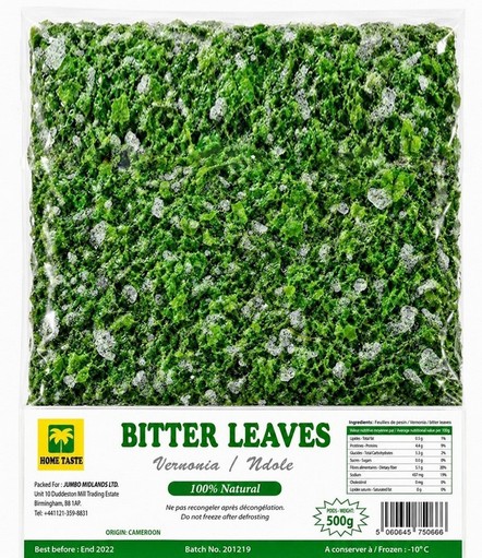 HT BITTER LEAVES 30X500G (FROZEN)