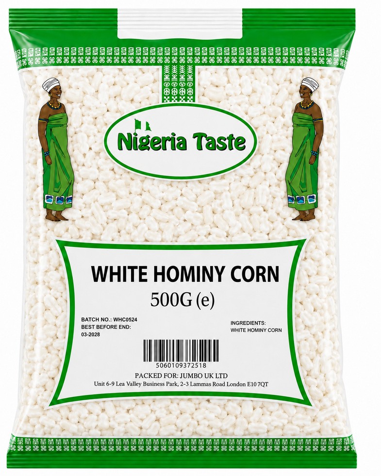 NT WHITE HOMINY CORN 20X500G