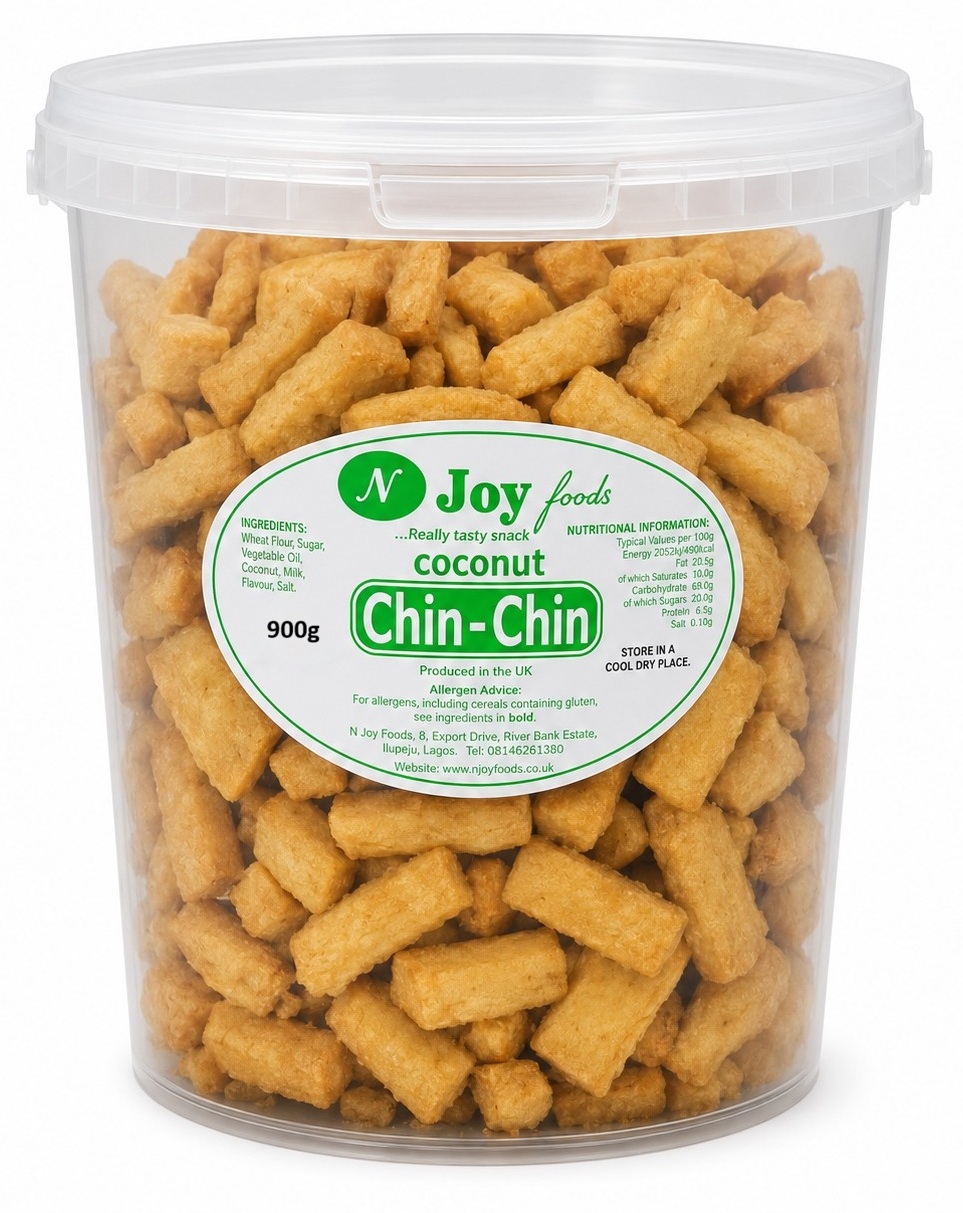 N JOY CHIN CHIN COCONUT 6X900G