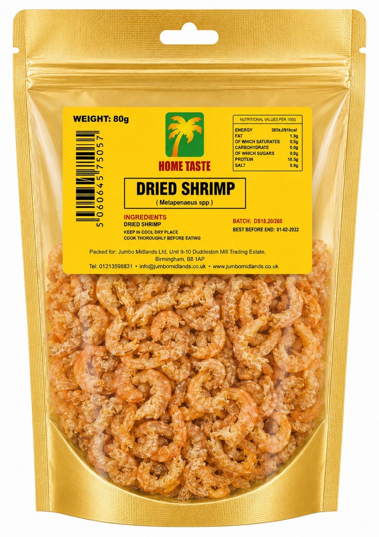 HT DRIED SHRIMP 10X80G