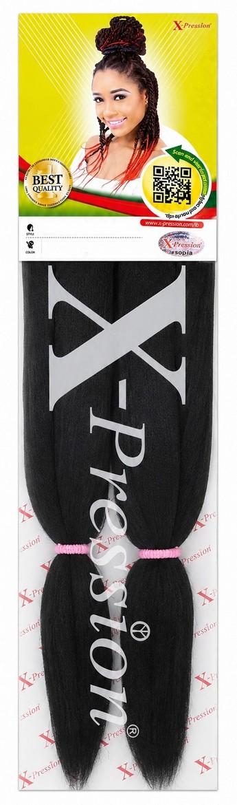 X-PRESSION LAGOS BRAID NO.1 (PACK OF 5)