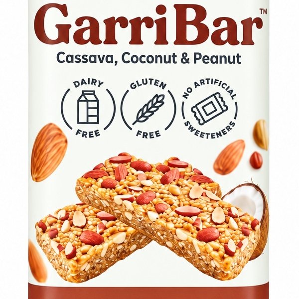 WHOLESOME HERITAGE FOODS GARI BAR 12X55G