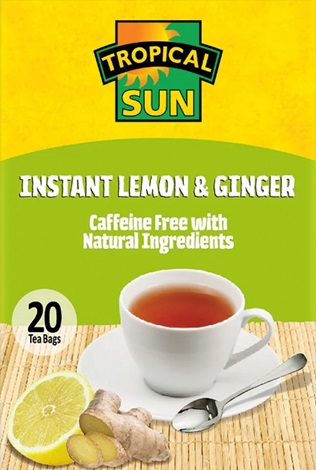 TS INSTANT LEMON GINGER TEA 6X60G