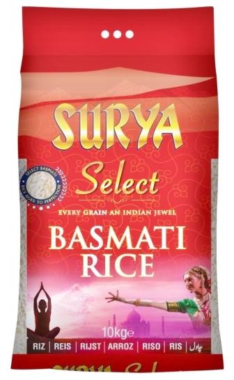 SURYA SELECT BASMATI RICE 10KG (SURYA)