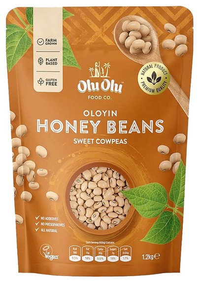 OLU OLU HONEY BEANS 20X600G