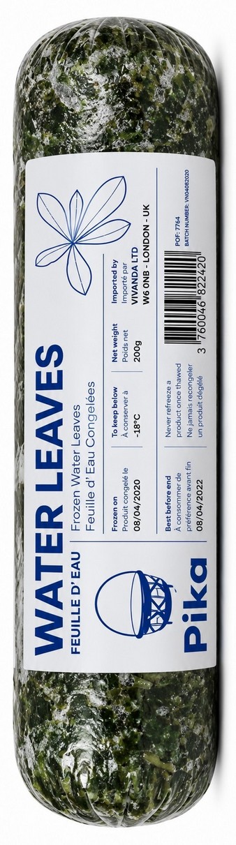 PIKA WATER LEAVES 20X250G (FROZEN)