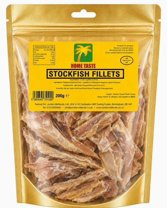 HT STOCKFISH FILLETS 10X200G