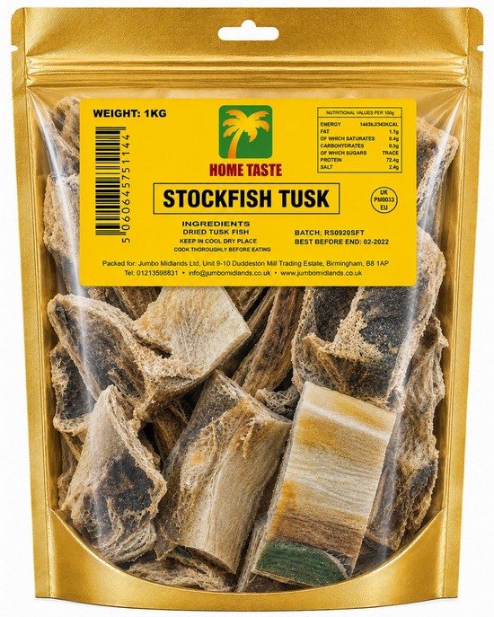 HT STOCKFISH TUSK 5X1KG