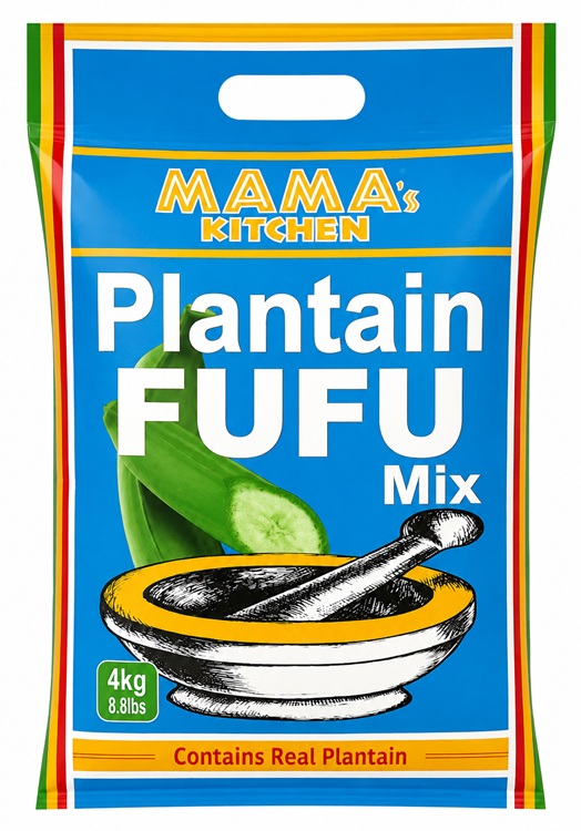 MAMA'S KITCHEN PLANTAIN FUFU 5X4KG