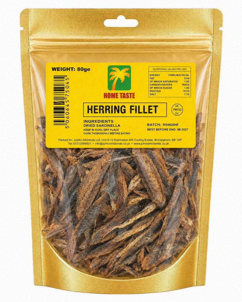 HT HERRING FILLETS 10X80G