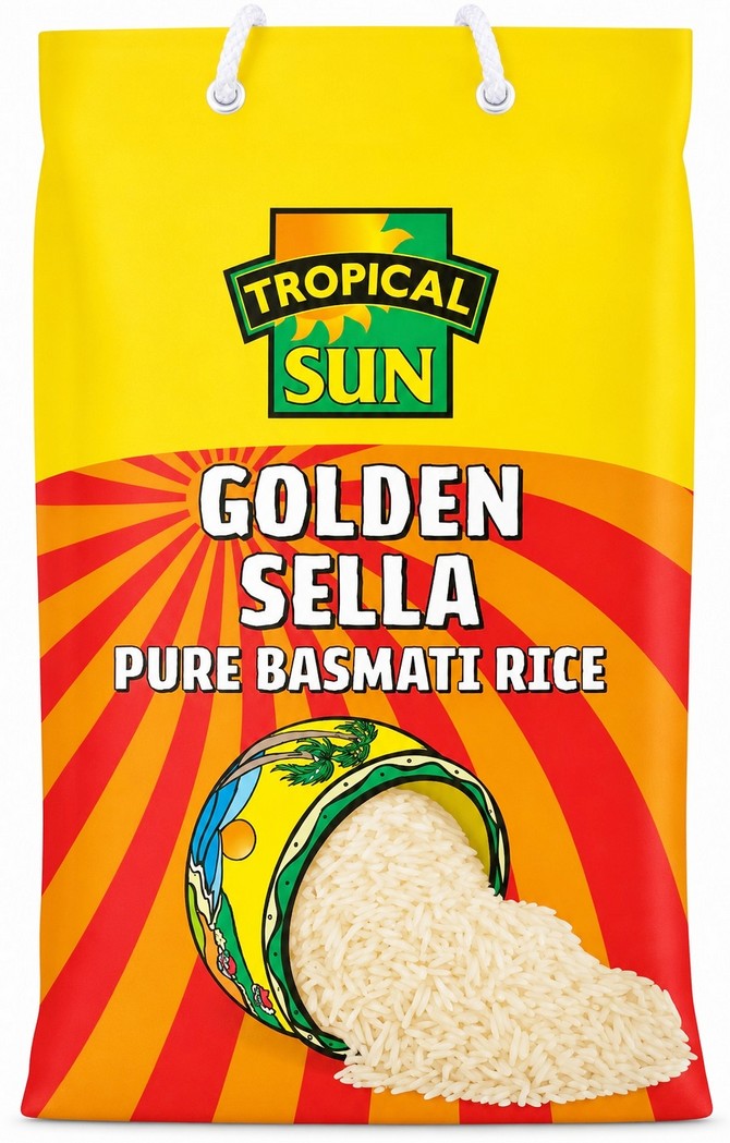 TS GOLDEN SELLA BASMATI RICE 5KG