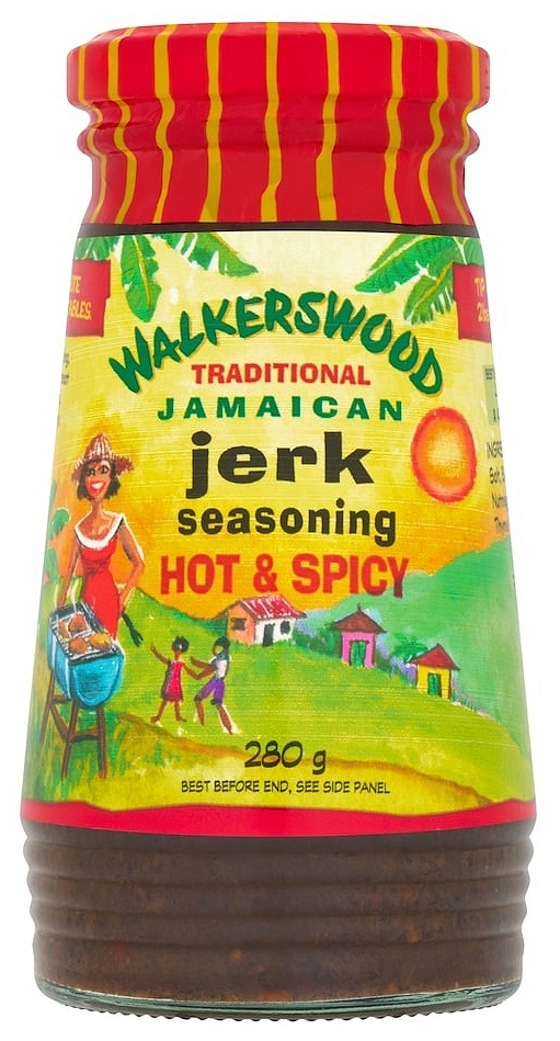 WALKERSWOODS JERK SEASONING (HOT & SPICY) SAUCE 6X280G