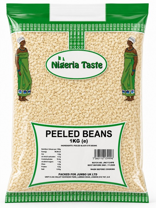 NT PEELED BEANS 15X1KG