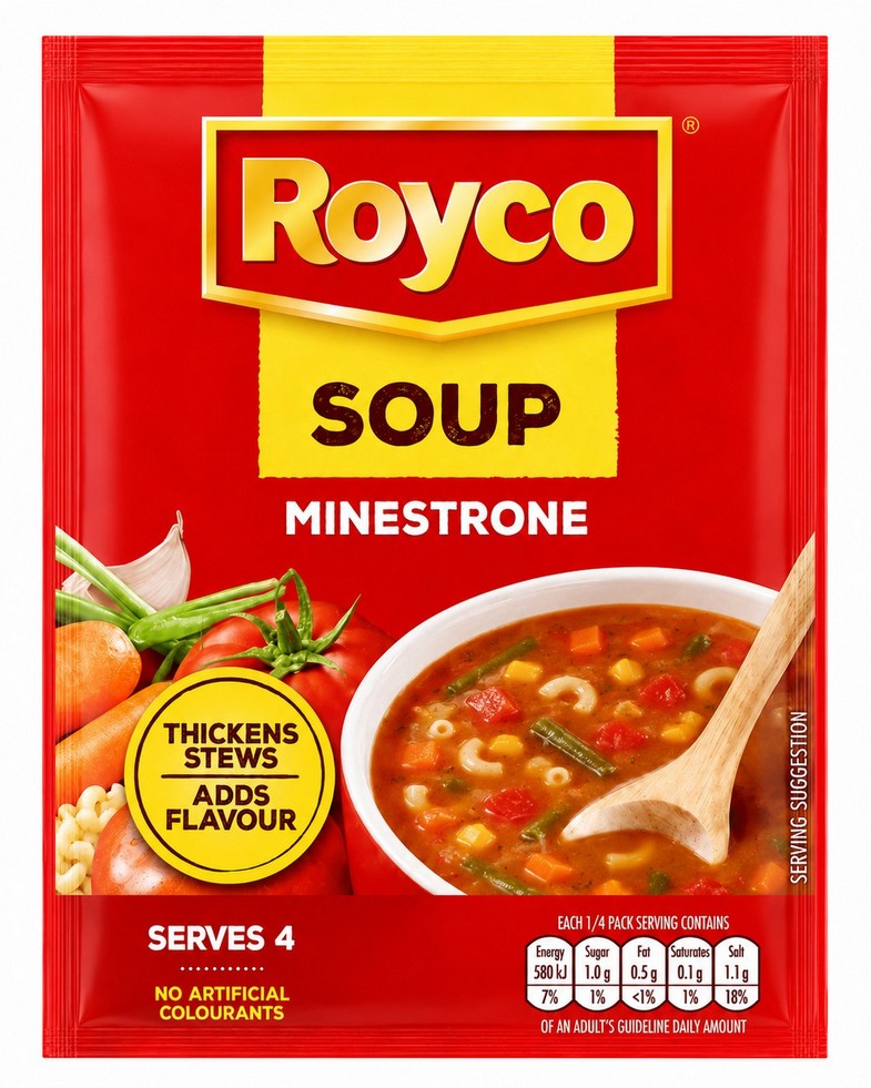 ROYCO SOUP MINESTRONE (S.AFRICAN) 10X50G
