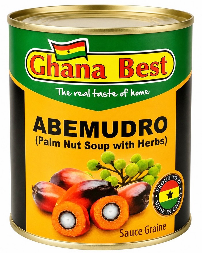 GHANA BEST ABEMUDRO PALM NUT SOUP 12X800G