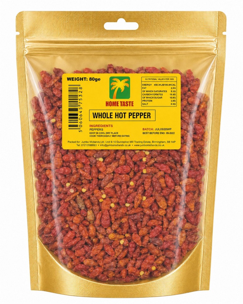 HT WHOLE HOT PEPPER 10X80G