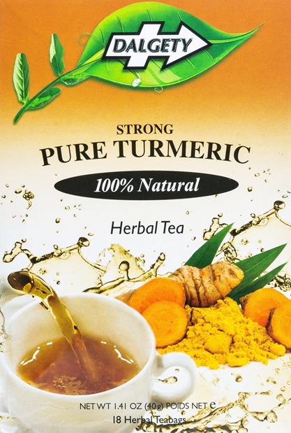 DALGETY PURE TURMERIC TEA 6X40G
