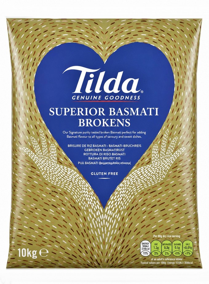 TILDA BROKEN BASMATI RICE 10KG
