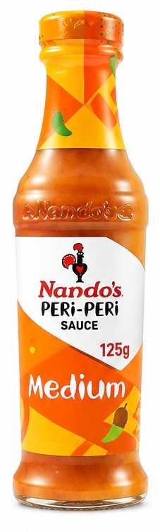 NANDOS PERI-PERI MEDIUM (S.AFRICA) 6X125G