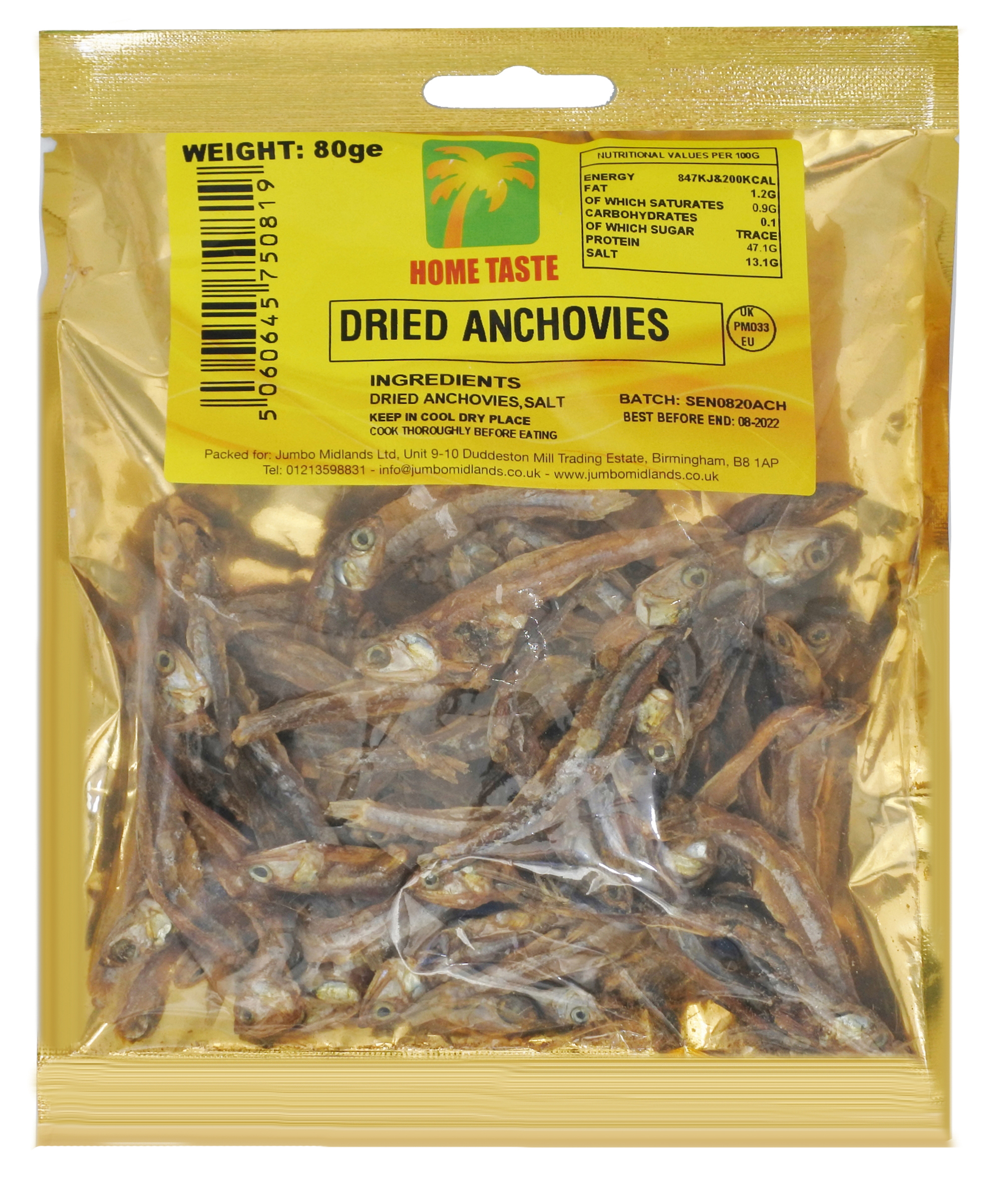 HT ANCHOVIES 10X80G
