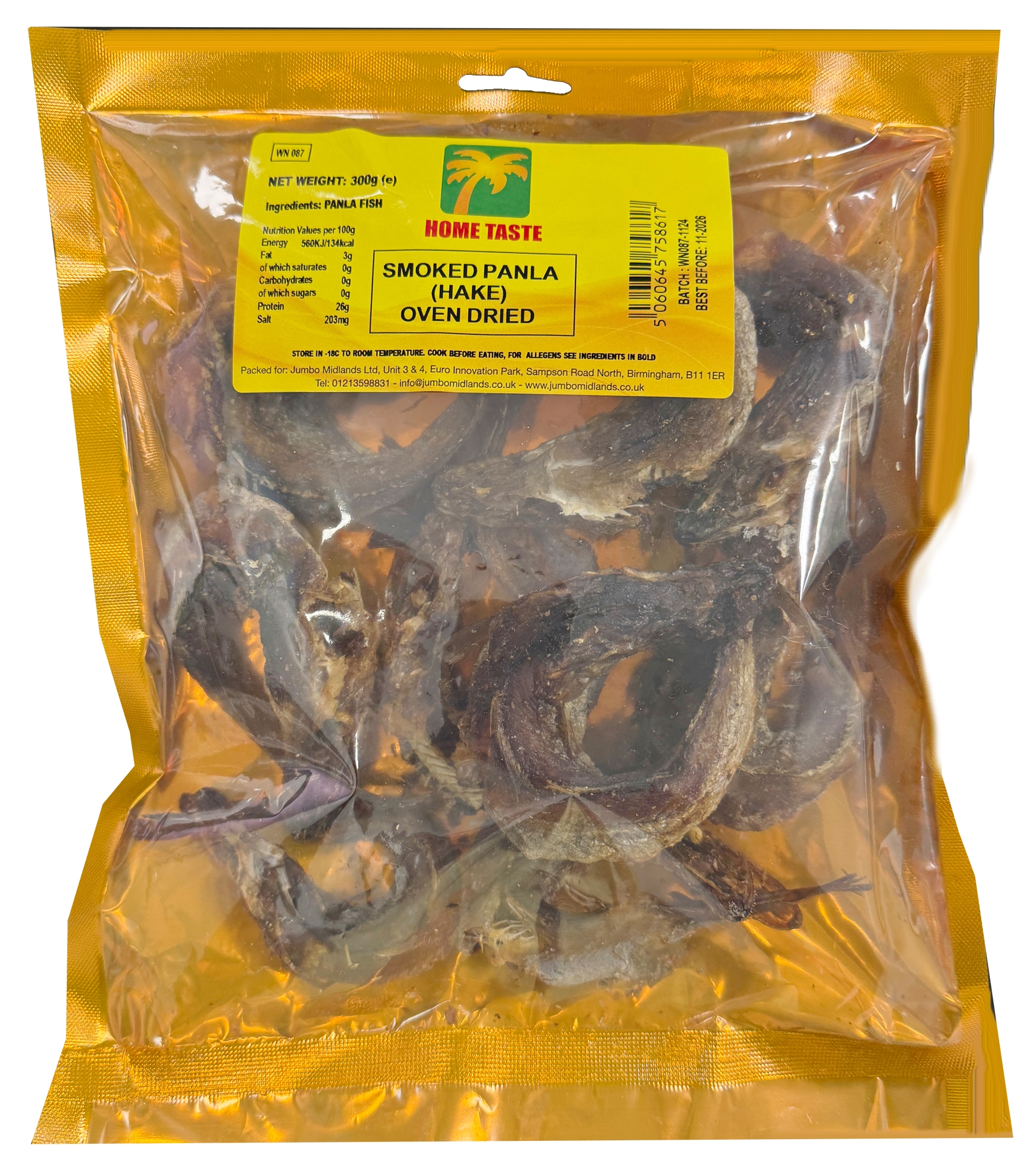 HT SMOKED PANLA HAKE 10X300G