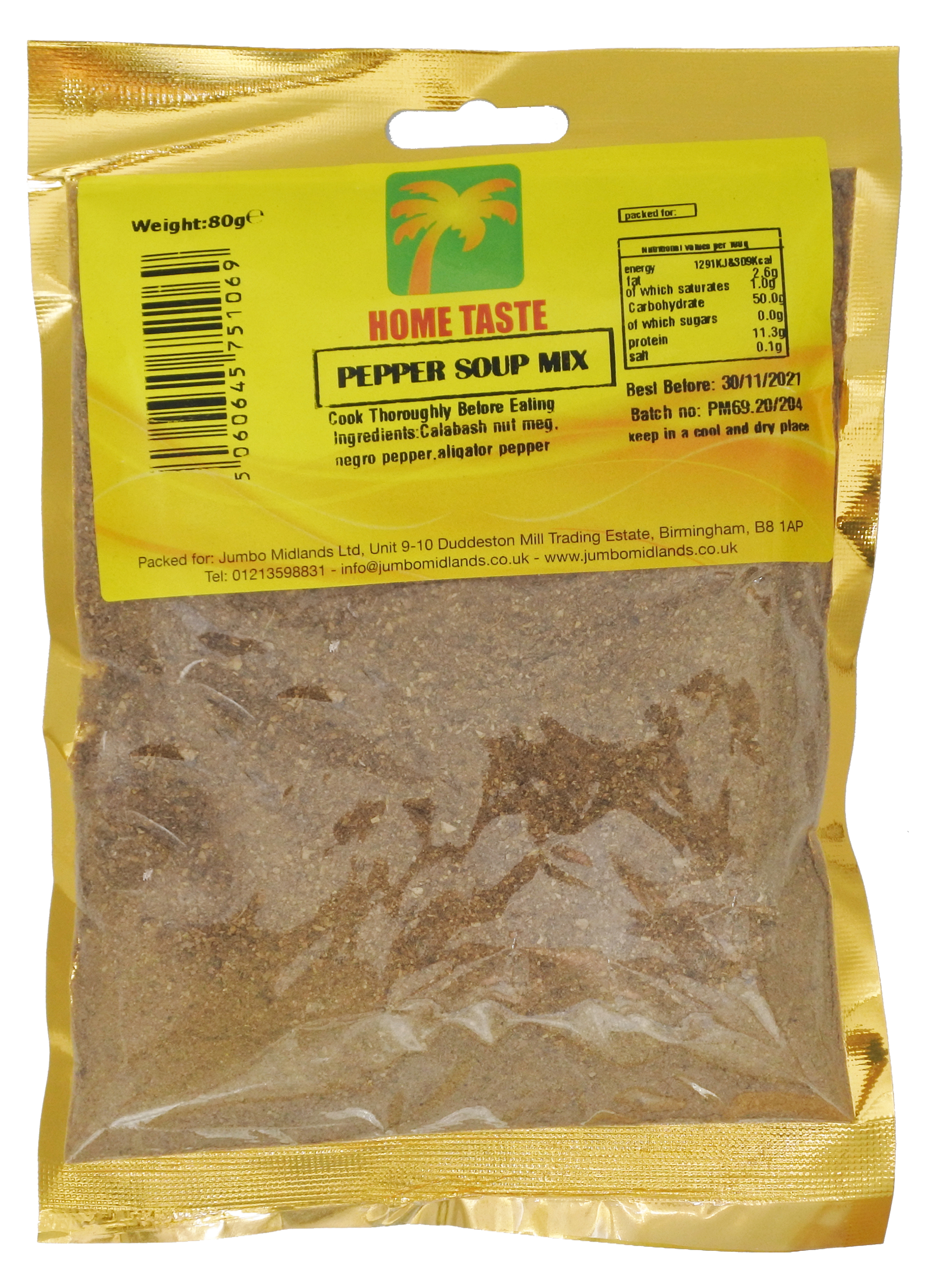 HT PEPPER SOUP MIX 10X80G