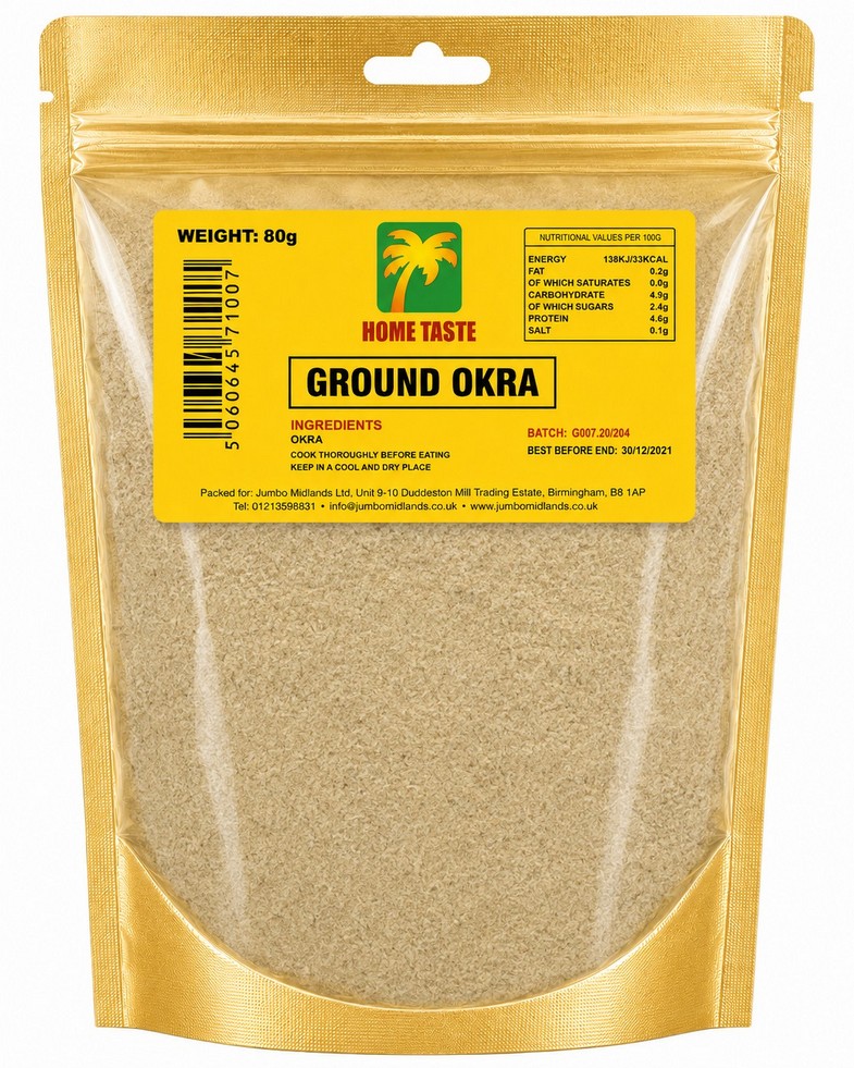 HT GROUND OKRA 10X80G