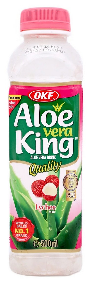 OKF ALOE VERA KING LYCHEE 20X500ML