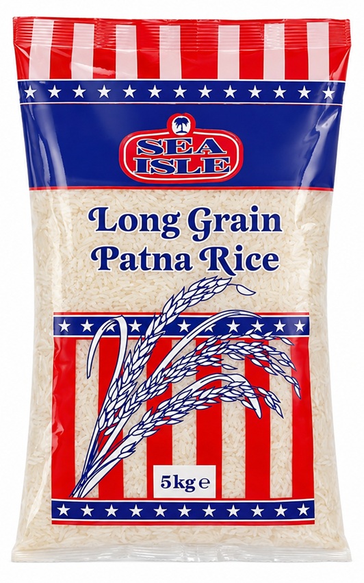 SEA ISLE LONG GRAIN RICE 5KG (SURYA)