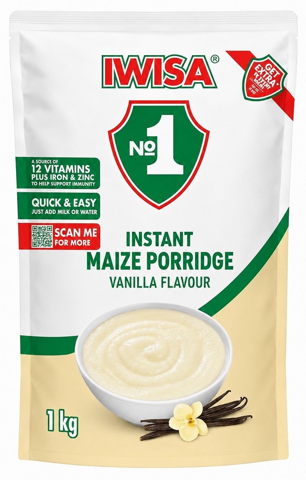 IWISA INSTANT MAIZE PORRIDGE VANILLA 10X1KG