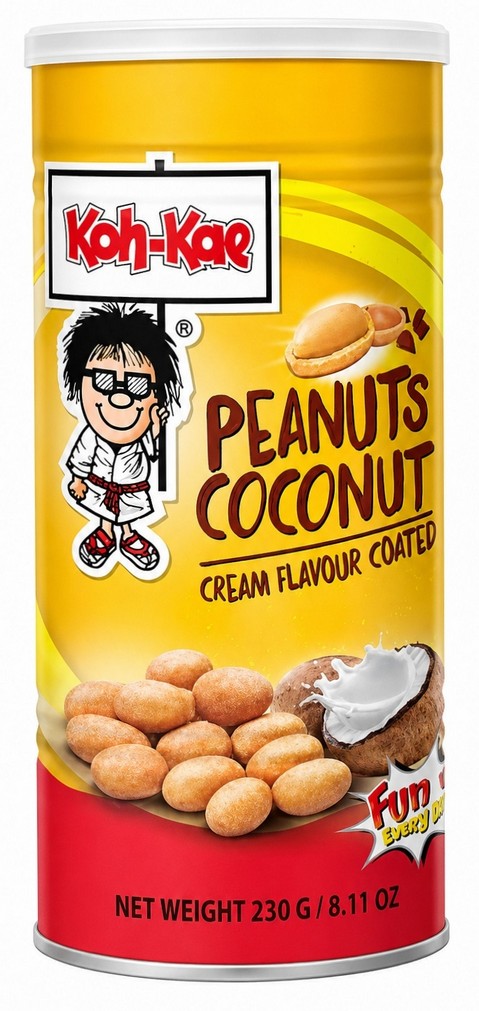KOH KAE PEANUTS COCONUT 12X230G